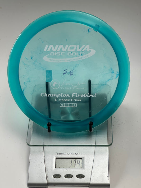 Innova Champion Firebird 12x Ken Climo Stamp (Blue Swirl)