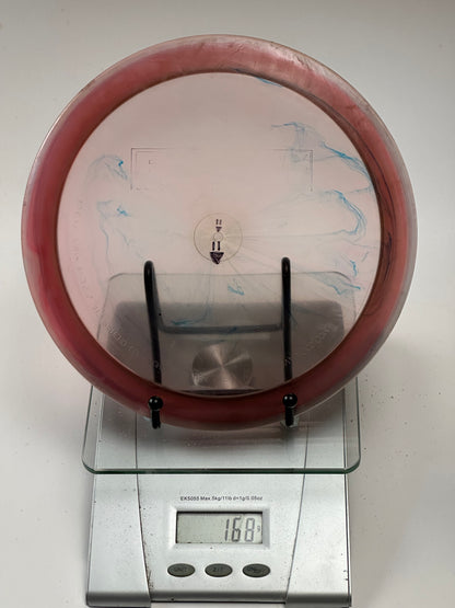 Innova Champion Firebird – Clear w/ Red Swirl Rim (168g)