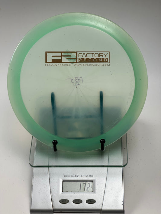 Innova Firebird (F2) Champion Distance Driver - Transparent Green