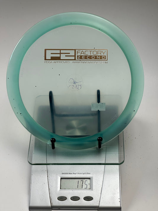 Innova Champion Firebird (F2) – Clear Teal Overstable Driver