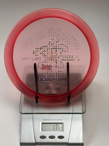 Innova Champion Firebird – Transparent Red – Tournament Stamp (175g)