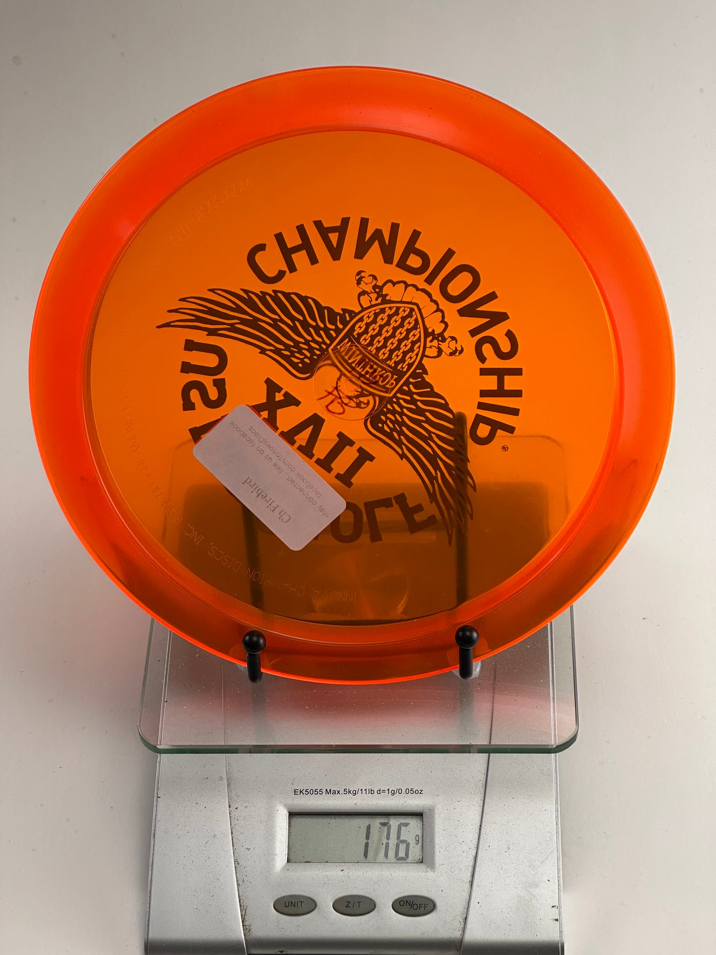 Innova Champion Firebird – USDGC XVII Tournament Stamp (Orange)