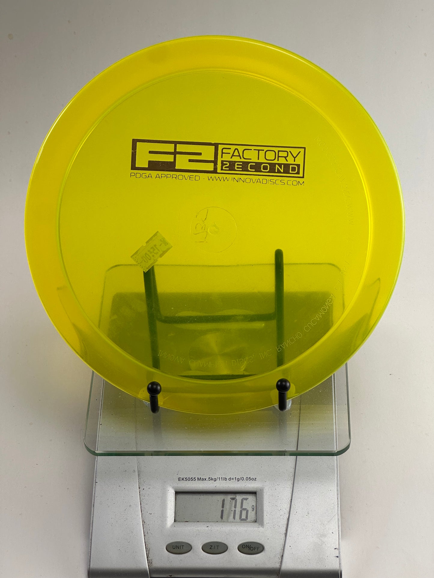 Innova Firebird F2 Champion Distance Driver - Transparent Yellow