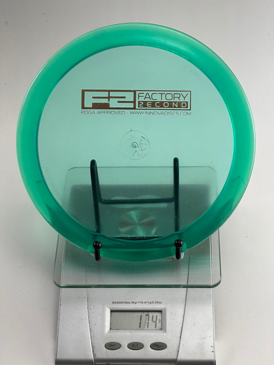 Innova Firebird F2 Champion Distance Driver - Transparent Teal