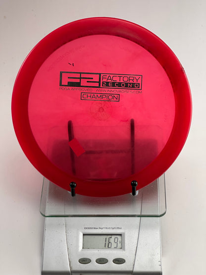 Innova Firebird F2 Champion – Transparent Red Overstable Fairway Driver