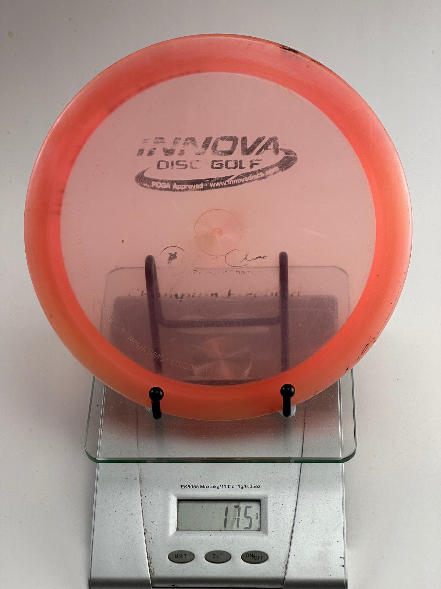 Innova Champion Firebird (Ken Climo) Transparent Red Overstable Driver