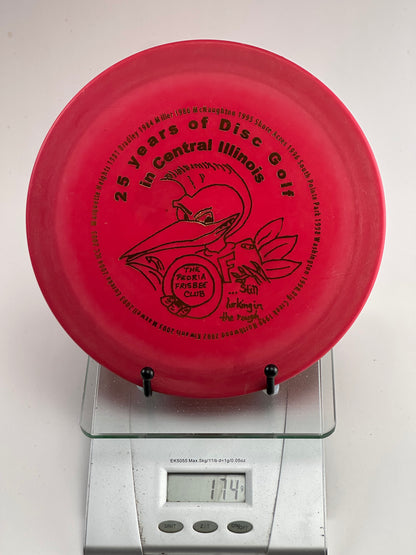 Innova Champion Firebird – 25 Years Central Illinois Stamp (Transparent Red)