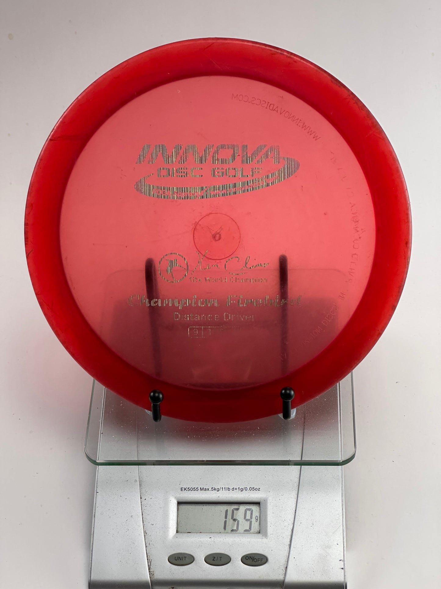 Innova Champion Firebird (Ken Climo) – Transparent Red