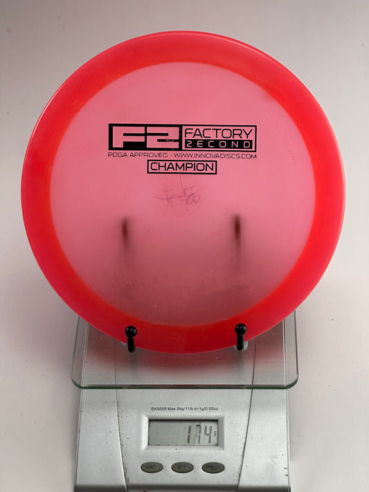 Innova Firebird F2 Champion Distance Driver - Transparent Red