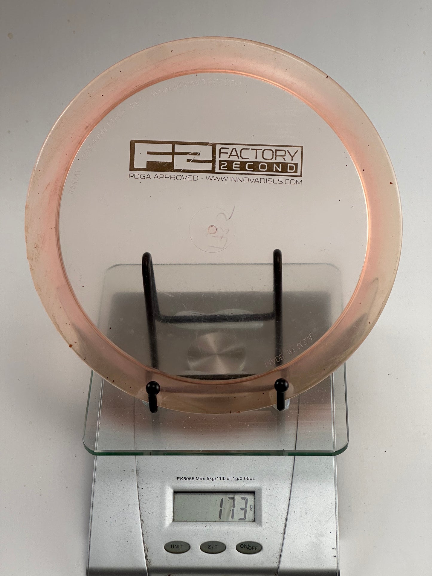 Innova Champion Firebird F2 173g (Transparent Pinkish Red)