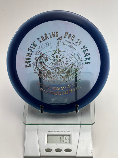 Innova Champion Firebird Blue | Chompin' Chains 36 Years Peoria stamp