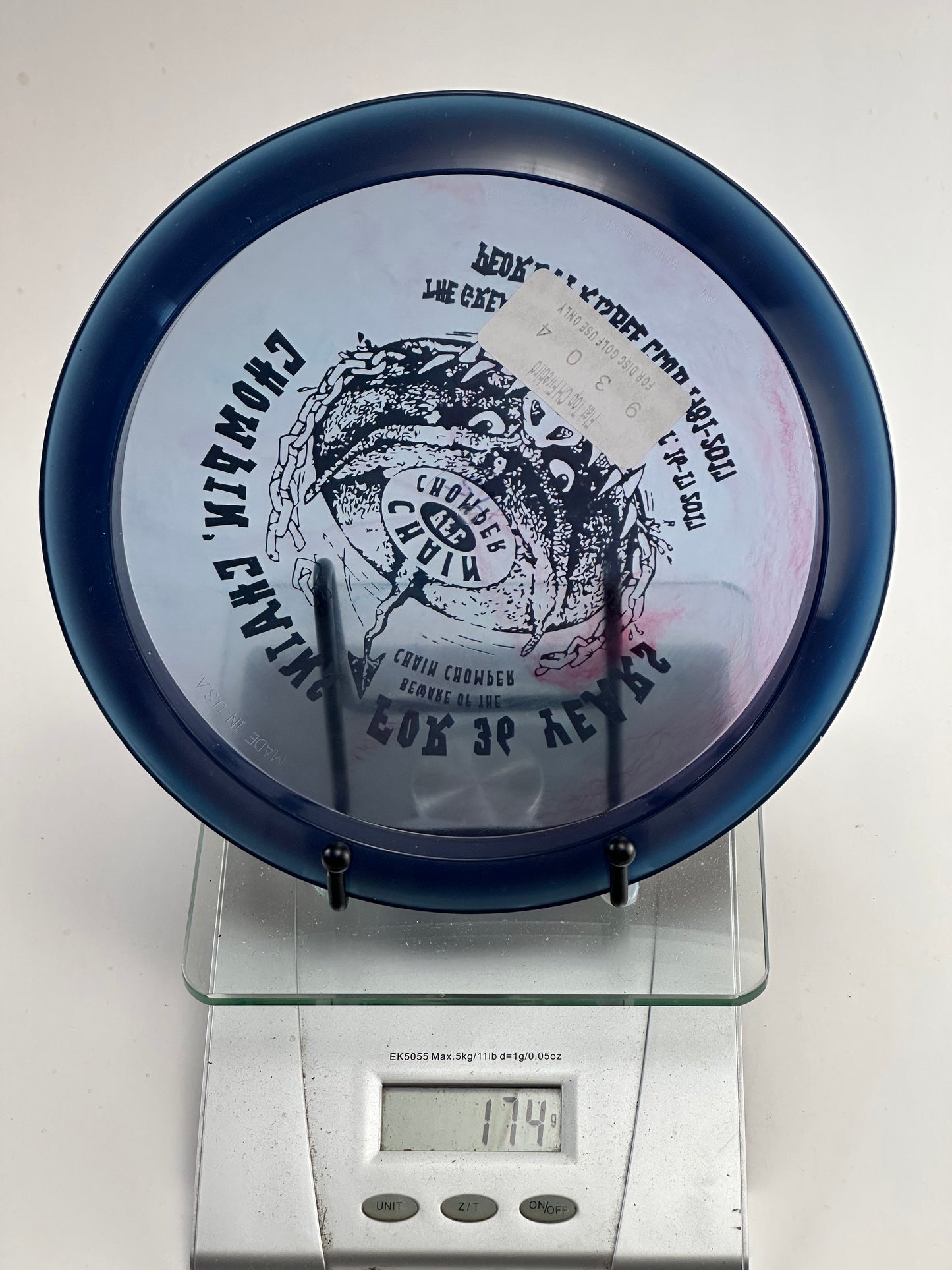 Innova Champion Firebird – Blue – Chompin' Chains 36 Years PFC Stamp
