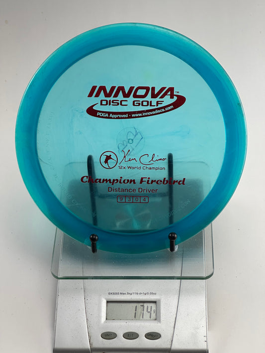 Innova Champion Firebird (Ken Climo 12x) Transparent Blue Distance Driver