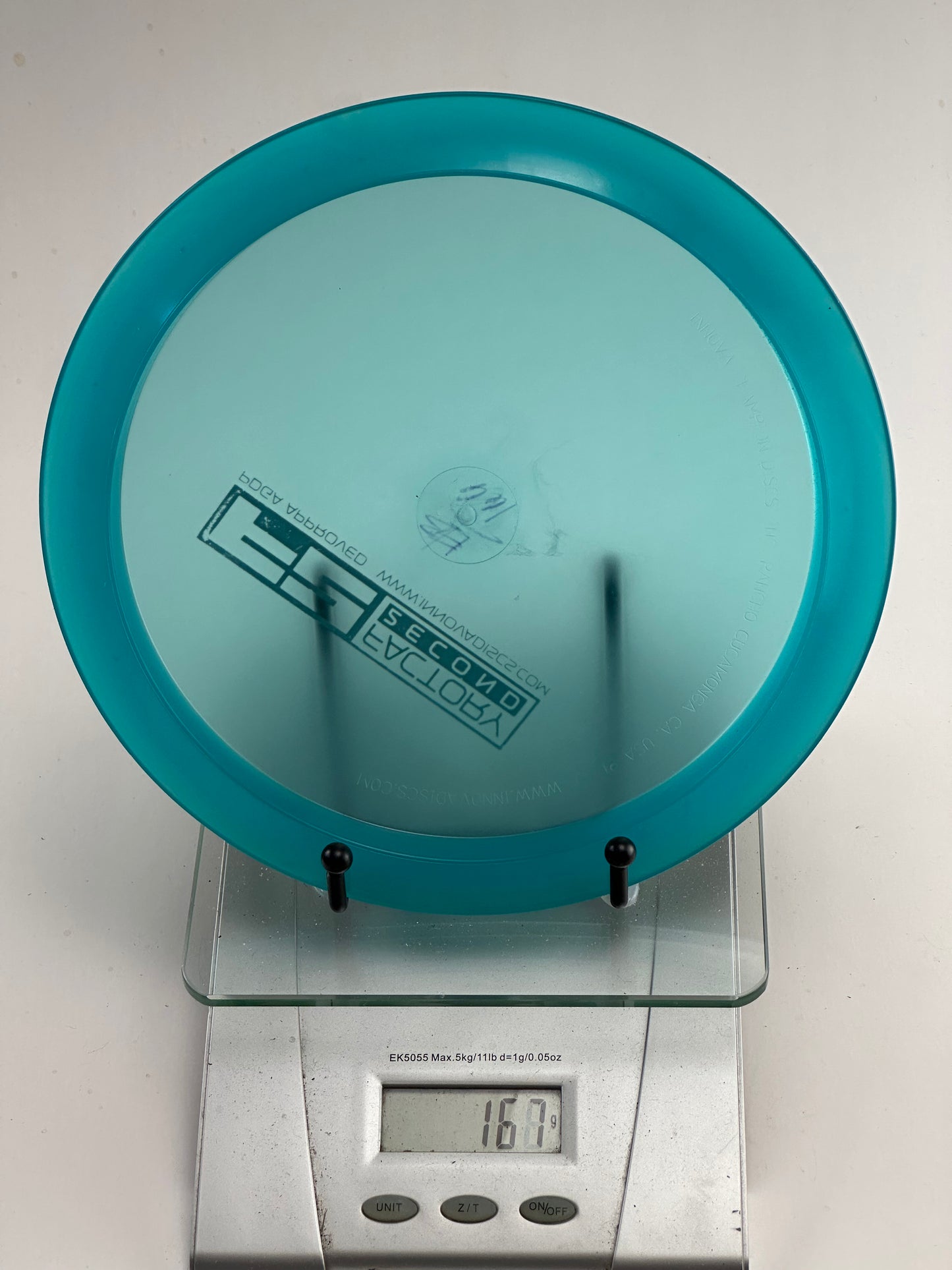 Innova Firebird F2 Champion Clear Teal Overstable Fairway Driver