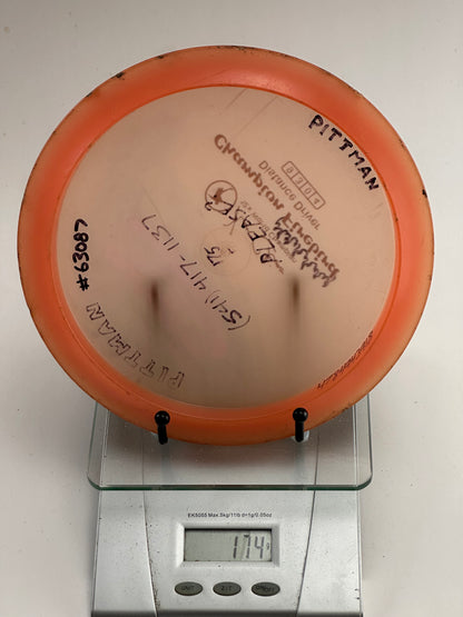 Innova Champion Firebird (Ken Climo 12x) Clear w/ Orange Rim