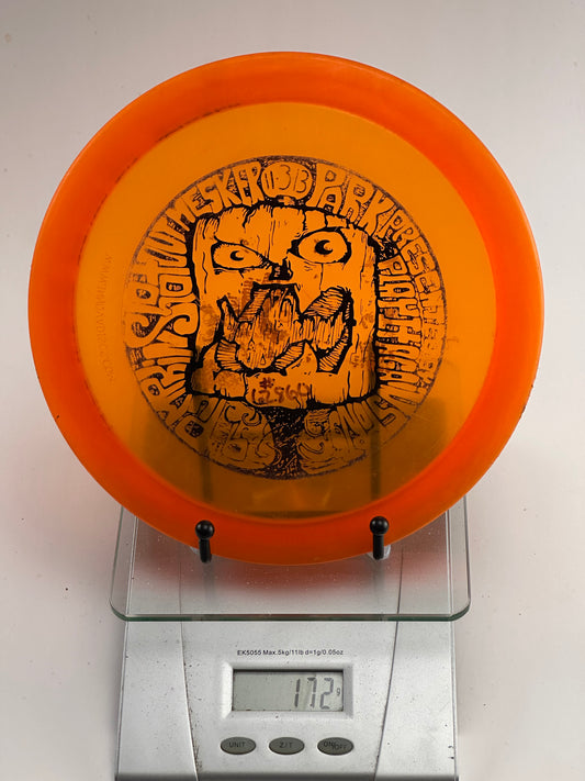 Innova Champion Firebird – Transparent Orange, Tournament Stamp