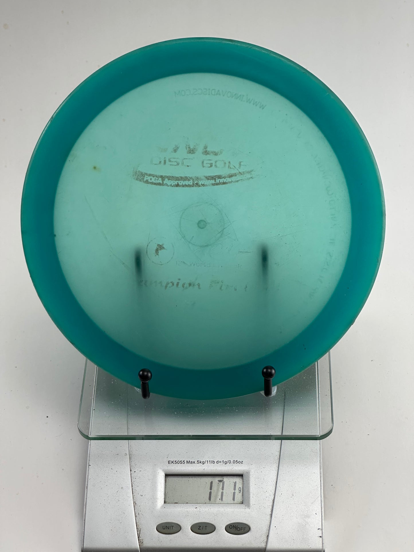 Innova Champion Firebird – Transparent Teal Overstable Distance Driver