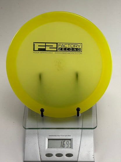 Innova Firebird Champion (F2) Overstable Driver - Transparent Yellow