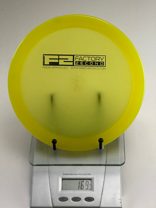 Innova Firebird Champion (F2) Overstable Driver - Transparent Yellow