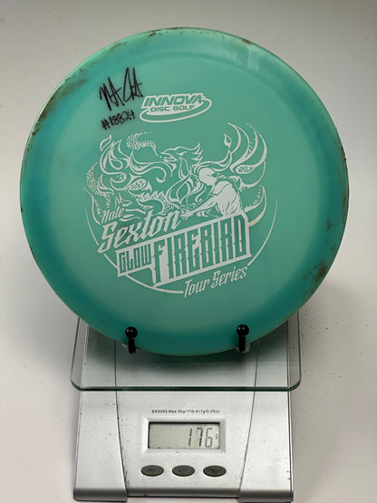 Innova 2015 Nate Sexton Glow Champion Firebird (Signed) 176g
