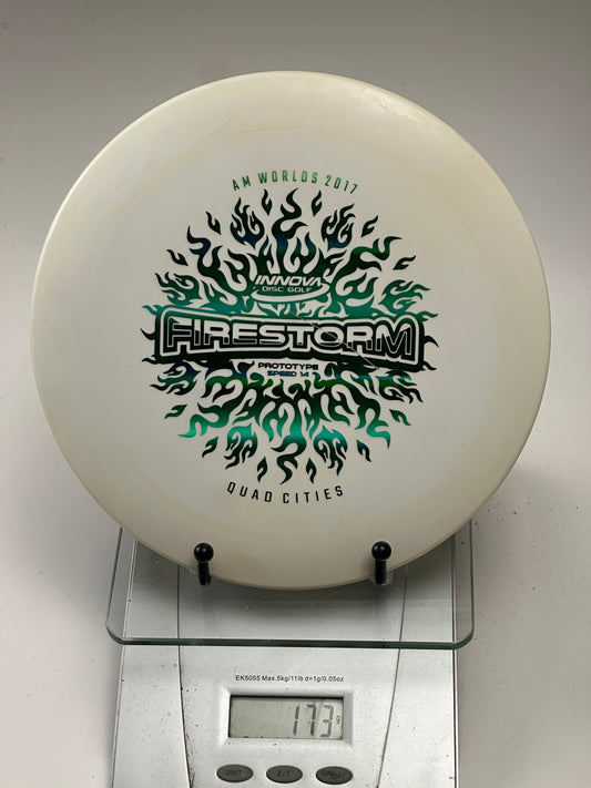 Innova Star Firestorm Prototype – 2017 AM Worlds (Quad Cities) 173g