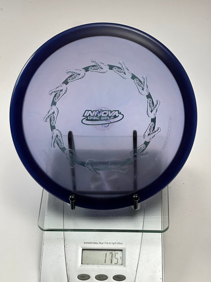 Innova Champion Gator Approach Disc - Transparent w/ Blue Rim (175g)