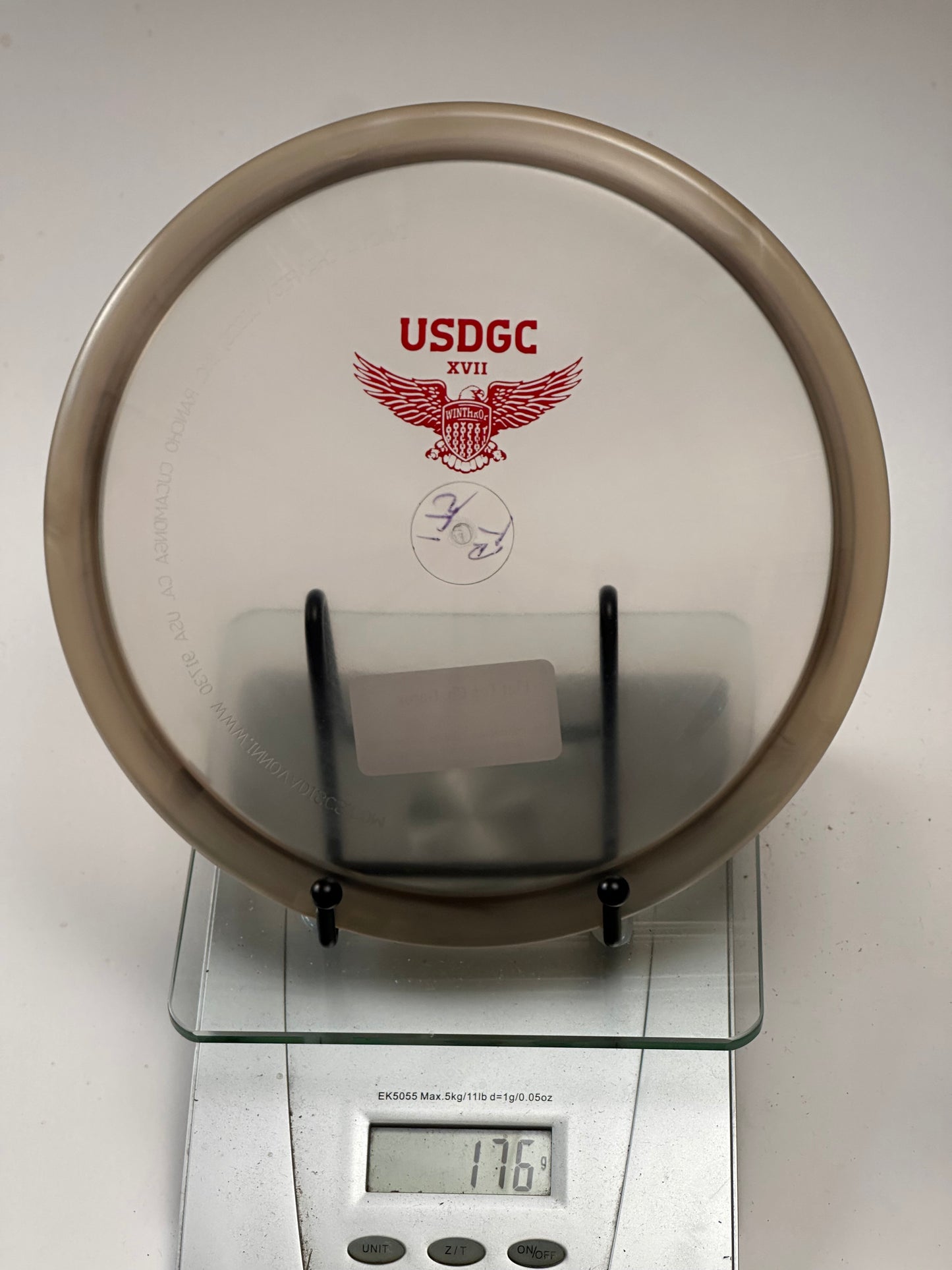 Innova Champion Gator (USDGC XVII Stamp) Clear/Smoke