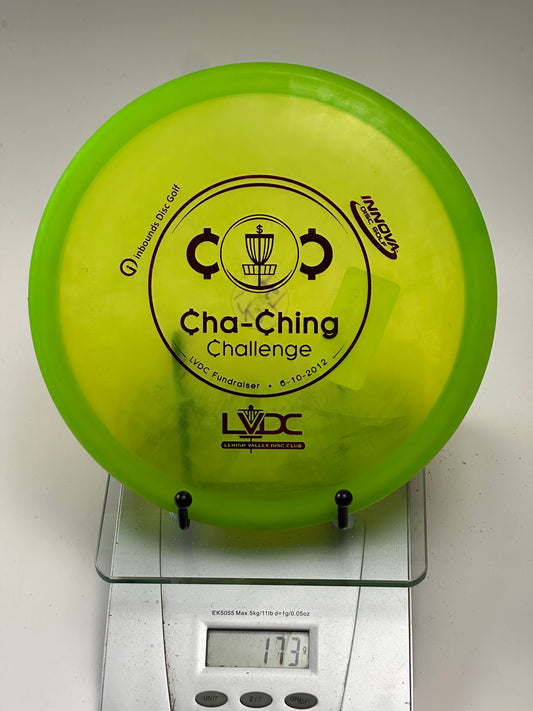 Innova Champion Gator 173g Transparent Yellow-Green Cha-Ching Challenge Stamp
