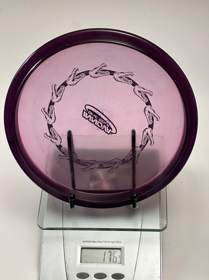 Innova Champion Gator – Transparent Purple w/ Alligator Ring Stamp