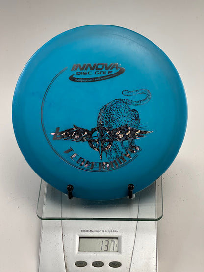 Innova DX Leopard 137g Blue Fairway Driver | Team Innova Leopard Stamp
