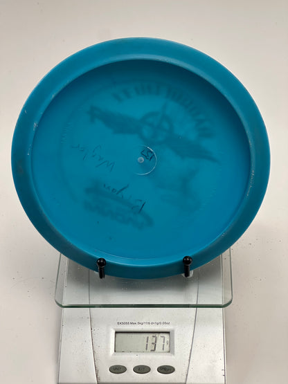 Innova DX Leopard 137g Blue Fairway Driver | Team Innova Leopard Stamp