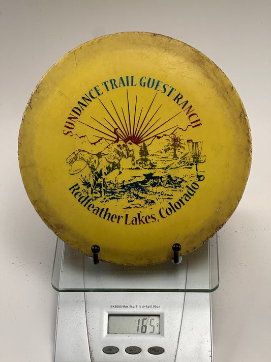 Innova DX Leopard – Sundance Trail Guest Ranch Stamp (Yellow, Used)