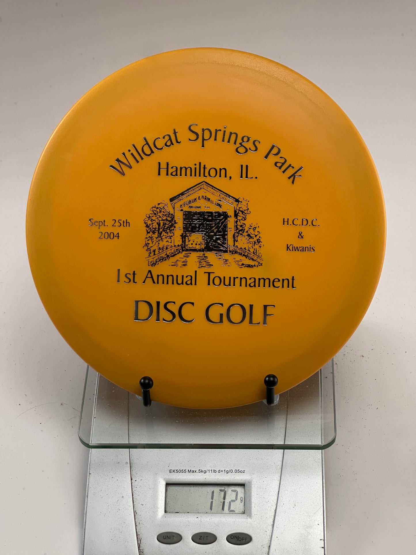 Innova DX Leopard – Wildcat Springs Park 1st Annual Tournament Stamp (2004)