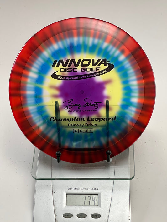 Innova Champion Leopard Tie-Dye Barry Schultz Fairway Driver