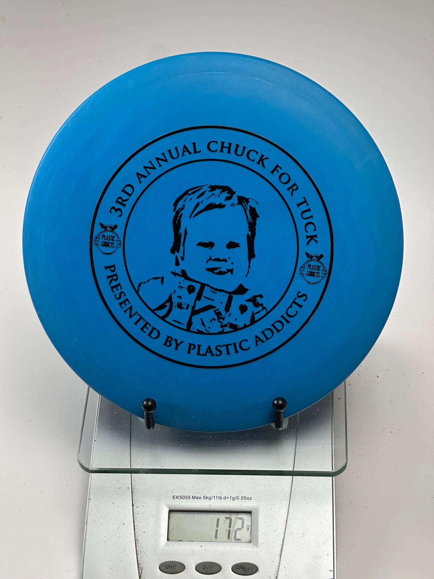 Innova DX Leopard Blue | 3rd Annual Chuck for Tuck Event Stamp