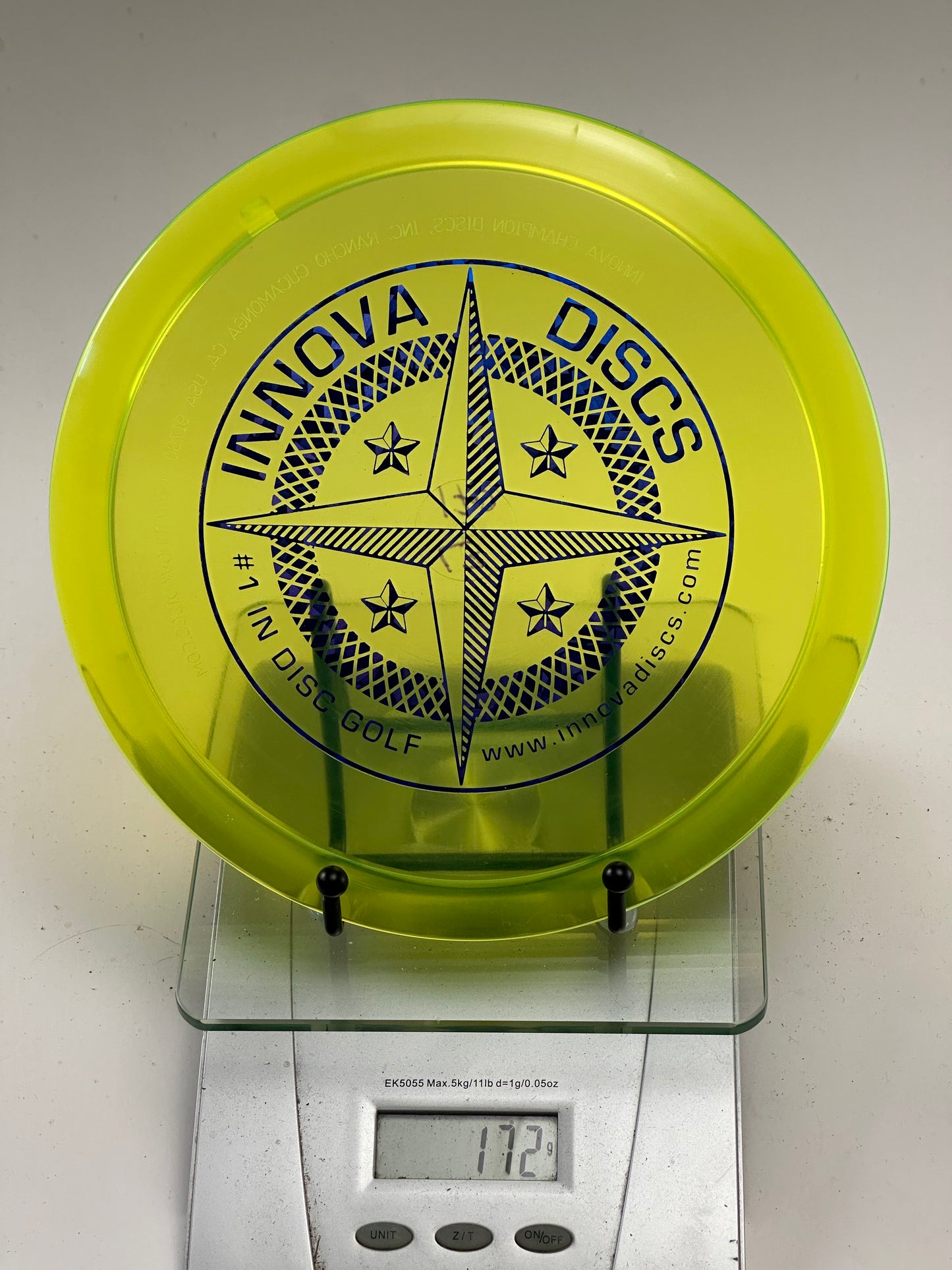 Innova Champion Leopard3 172g Transparent Yellow Star Stamp