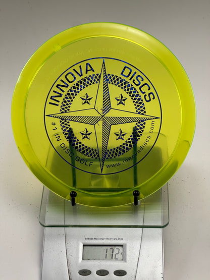 Innova Champion Leopard3 172g Transparent Yellow Star Stamp