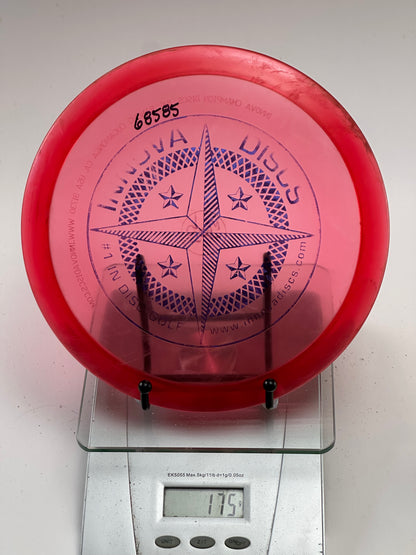 Innova Champion Leopard3 – Transparent Red w/ Blue Star Stamp