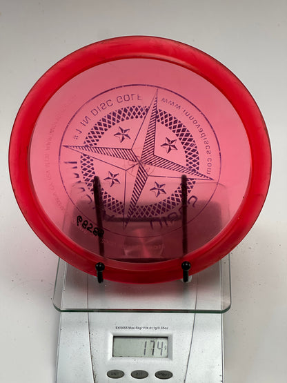 Innova Champion Leopard3 – Transparent Red w/ Blue Star Stamp