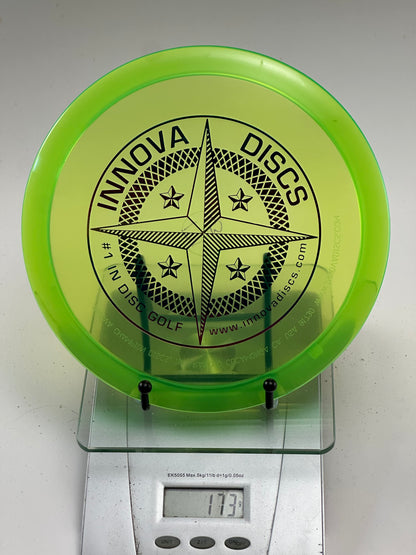 Innova Champion Leopard3 Transparent Green Fairway Driver (Compass Stamp)