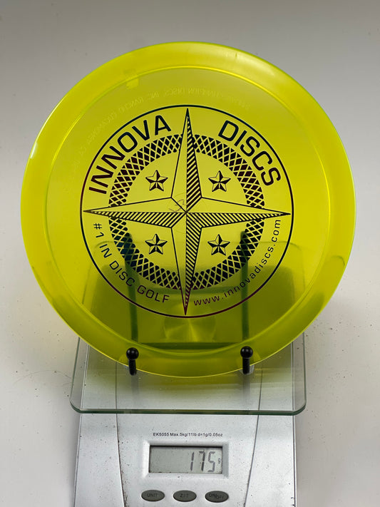 Innova Champion Leopard3 – Transparent Yellow w/ Black Star Stamp