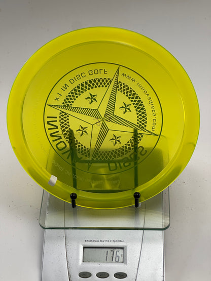 Innova Champion Leopard3 – Transparent Yellow w/ Black Star Stamp