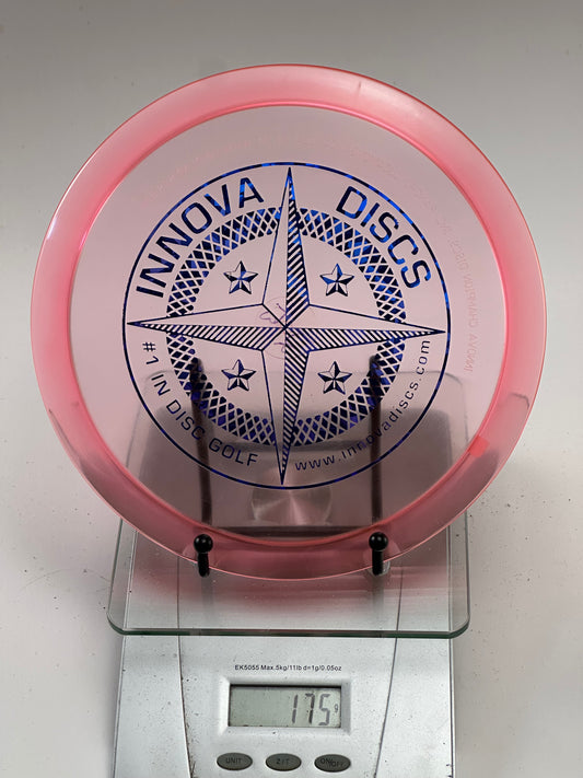 Innova Champion Leopard3 – Transparent Pink Fairway Driver (Blue Star Stamp)