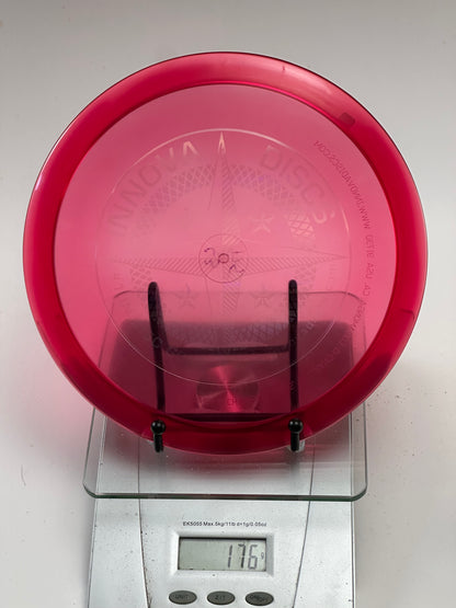 Innova Champion Leopard3 Transparent Red Starburst Stamp