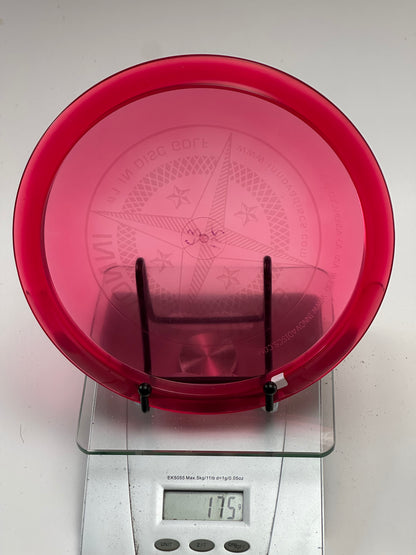 Innova Champion Leopard3 Transparent Red Starburst Stamp
