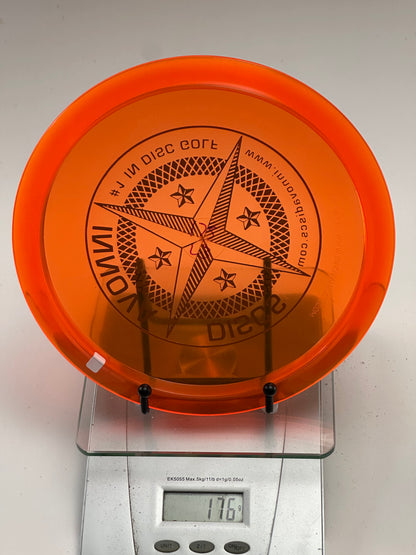 Innova Champion Leopard3 (176g) Transparent Orange w/ Black Star Stamp