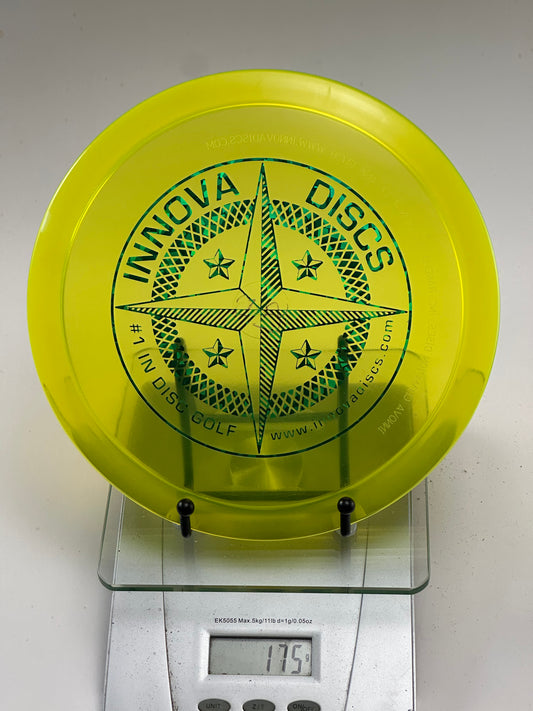 Innova Champion Leopard3 – Transparent Yellow w/ Green Star Stamp