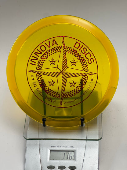 Innova Champion Leopard3 – Transparent Yellow w/ Red Compass Stamp 176g