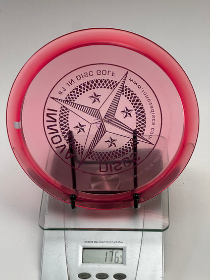 Innova Champion Leopard3 – Transparent Pink – Blue Compass Stamp – 176g