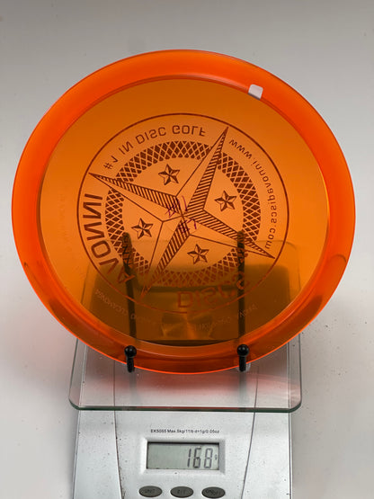 Innova Champion Leopard3 – Transparent Orange w/ Blue Innova Star Stamp